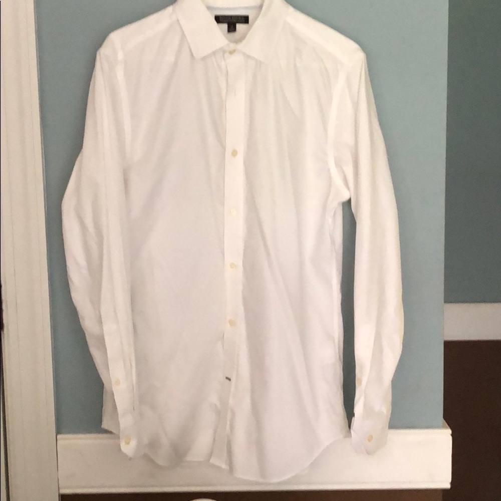 Banana republic noniron tailored slim fit MEDIUM